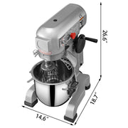 Bild in Galerie-Viewer laden, Amocart 10-30L Electric Dough Machine Stainless Steel Commercial Cream Egg Whisk Mixer Processor Kitchen Food Stand Blender
