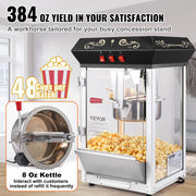 Load image into Gallery viewer, SucceBuy Popcorn Popper Maker Machine 8 Oz Kettle Makes 48 Cups per Batch Countertop Includes 4 Scoops Movie Theater Style
