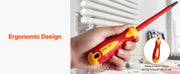 Load image into Gallery viewer, SucceBuy Insulated Screwdriver Set Professional Electrical Screwdriver Set 1000V Insulated Electrician Tool Set Magnetic Phillip
