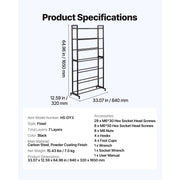 Load image into Gallery viewer, Amocart 3D Printer Filament Storage Rack 7Tier Heavy Duty Storage Shelves for 3D Printing Filaments Filament Spool Holders Rack
