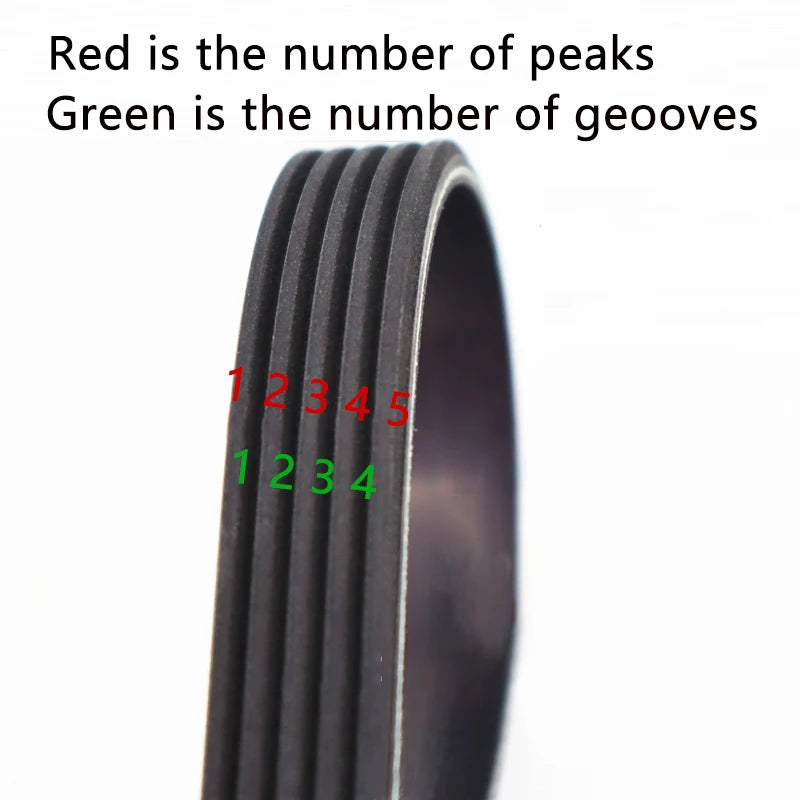 Rubber multi groove belt multi wedge belt PK1165-PK1420 transmission conveyor belt treadmill industrial belt