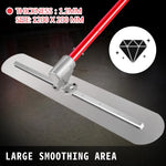 with 4 Handle Round Drywall Construction Tools Cement Trowel Amocart Concrete Float 1200x200mm/1200x300mm Finishing Bull Float
