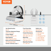 Load image into Gallery viewer, Amocart Manual Vegetable Fruit Slicer 0-0.5"/0-12mm Thickness Adjustable Commercial Slicer Machine Food Cutter Slicing Machine
