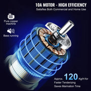 Load image into Gallery viewer, SucceBuy 17inch 54 Blades Commercial Meat Tenderizer 450W Electric Meat Tenderizer Machine for Pork Chicken Fish
