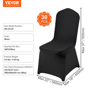 Charger l'image dans la visionneuse de galerie, Amocart 30/50PCS Spandex Chair Cover for Wedding Party Universal Fitted Chair Cover Removable Washable Protective Slipcovers
