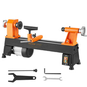 Load image into Gallery viewer, SucceBuy Benchtop Wood Lathe 10inx18in / 14inx40in EU-230V US-120V Power Wood Turning Lathe Machine Variable Speeds Woodworking - AMOCART
