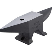 Load image into Gallery viewer, SucceBuy 10-60Kg Steel Single Round Horn Anvil Steel Block Blacksmith Bench Tool Jewelry Making Manual Equipment for Metalsmiths - AMOCART
