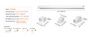 Load image into Gallery viewer, Amocart Mini Split Line Set Cover PVC Decorative Pipe Line Cover For Air Conditioner Easy to Install Paintable for Heat Pump
