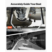 Charger l'image dans la visionneuse de galerie, Amocart Boat Trailer Guides 2PCS High-Hardness Steel Trailer Guide-Ons Fits C-Channel Bunk-Style Pontoon Trailers/V-Hull Boats
