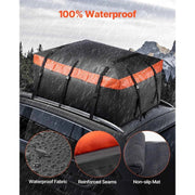 Load image into Gallery viewer, Amocart Car Rooftop Cargo Carrier Bag 20/23 Cubic Feet Roof Cargo Carrier 840D PVC Waterproof Car Roof Luggage Bag for  Vehicle
