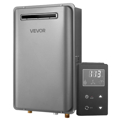 Gas Propane Tankless Water Heater 5.3/8 Gal Outdoor 120000 BTU Instant Hot Water HeaterSmart Temperature Control for House