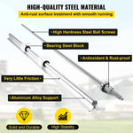 Amocart Linear Rail Ballscrew x 3 RM1605-350mm 650mm 1050mm x 2 Linear Rail Support, 12 CNC Kit Linear Shaft Optical Axis DIY