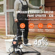 Load image into Gallery viewer, SucceBuy 750W 950W Airless Paint Sprayer 3000PSI High Efficiency Electric Airless Sprayer Handheld Paint Sprayers
