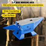 SucceBuy Single Round Horn Anvil Cast Steel Block Blacksmith Bench Tool 10-60KG Jewelery Making Manual Equipment for Metalsmiths