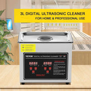 Load image into Gallery viewer, SucceBuy 2L 3L 6L 10L 22L 30L Ultrasonic Cleaner Stainless Steel Portable Cleaning Washing Machine Ultrasound Home Appliance
