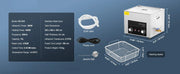 Load image into Gallery viewer, SucceBuy 2/3/6/10/15/30L Ultrasonic Cleaner with Heater Timer for Lab Tools Metal Parts Carburetor Brass Auto Parts Engine Parts

