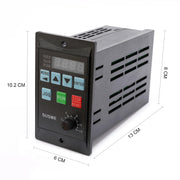 Load image into Gallery viewer, 750W RS485 VFD Small frequency converter three-phase 220V motor driver MCU single phase input  Motor Speed Controller
