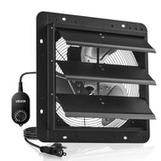 Load image into Gallery viewer, Amocart 10/12/14/18 inch Shutter Exhaust Fan Wall Mounted Attic Vent Fan with Variable Speed Controller AC Motor for Greenhouse
