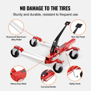 Load image into Gallery viewer, Amocart Wheel Dolly Heavy Duty Vehicle Positioning Ratchet Tire Jack Max Capacity 1500 Lbs Car Dolly for Car Auto Repair Moving
