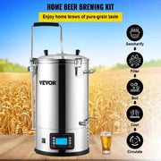 Load image into Gallery viewer, Amocart 35L110/220V 304Stainless Steel All-in-One Home Beer Brewer Electric Brewing System with Pump Brewing Beer Equipment Kit

