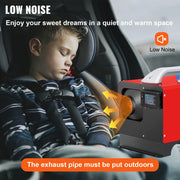 Load image into Gallery viewer, Amocart 8KW 12V Car Heater Diesel Air Heater All in One with Silencer for Car Bus Trailer RV Diesel Vehicle Parking Heater
