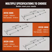 Load image into Gallery viewer, Amocart SFC 2PCS Linear Guide Rails SFC16 SFC20 1000/2000mm &amp; 4 Slide Blocks High Load-Bearing for DIY CNC Routers Lathes Mills
