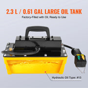 Load image into Gallery viewer, SucceBuy 10,000PSI Air Hydraulic Pump 0.61Gal Reservoir &amp; Remote Control Actuator for Automobile Frame Machine &amp; Hydraulic Press - AMOCART
