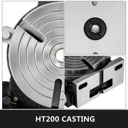 Bild in Galerie-Viewer laden, Amocart 8 Inch/200 MM Rotary Table 3-Slot or 4-Slot Horizontal Vertical MT-3 Rotary Table for Milling 360° Precision Working
