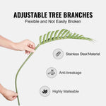 Amocart Artificial Palm Tree 4/5/6 FT Faux Plant Secure PE Material & Anti-Tip Tilt Protection Low-Maintenance Plant for Home