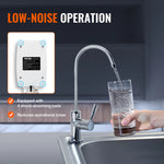 Amocart 2x5Gal Bottled Water Dispenser Pump System Dispensing System Auto Electric Water Dispenser Double-Pipe Water Jug Pump