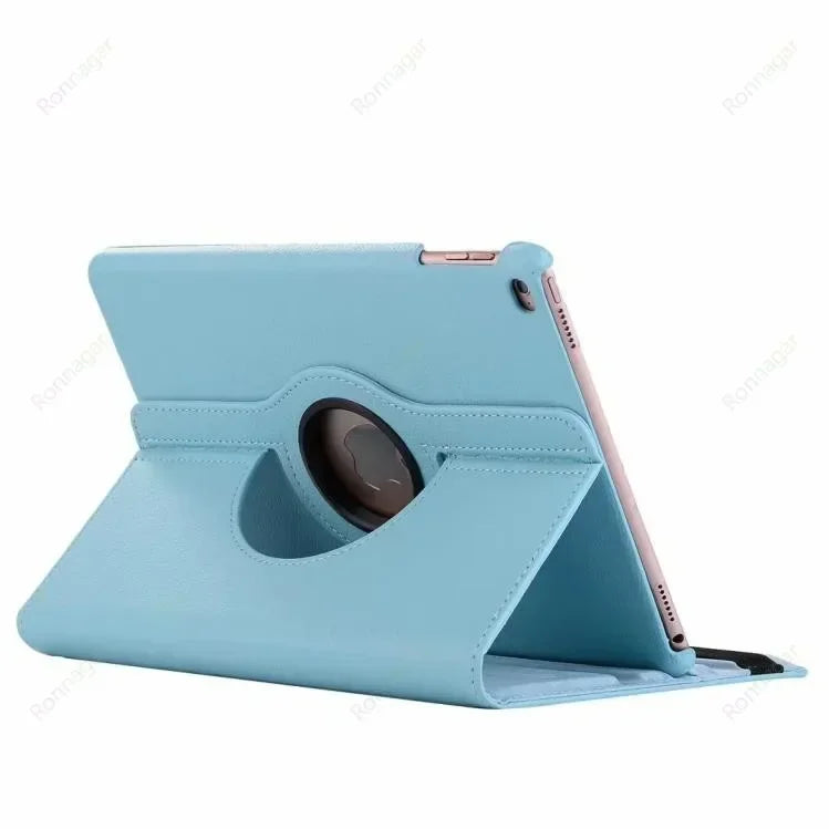 Case For iPad Air2 Air1 Cover 5th 6th 7 8 9 10.2 Funda iPad A19 2026 A16 2025 Air11 2025 Pro11 9.7 2018 2017 360° Rotating Case