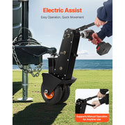 Bild in Galerie-Viewer laden, Amocart 1000lbs Trailer Mover Dolly Manual or Electric Wrench Drive with 2in &amp; 2-5/16in Replaceable Hitch Balls for Moving Boat

