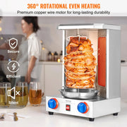 Load image into Gallery viewer, SucceBuy Shawarma Grill Machine13 lbs Chicken Shawarma Cooker Gas Vertical Broiler Gyro Rotisserie Oven Doner Kebab for Home
