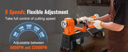 Load image into Gallery viewer, SucceBuy Benchtop Wood Lathe 10in x 18in / 14in x 40in US-120V Power Wood Turning Lathe Machine Variable Speeds for Woodworking
