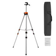Load image into Gallery viewer, SucceBuy Laser Level Tripod ¼ x 20 Thread Mount 27.36-68.11 inch Height Adjustment with Integrated Level Laser Scanner Stand
