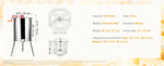 Amocart Honey Extractor 4/8 2/4 Frame Electric Stainless Steel Honeycomb Spinner Crank Honey Centrifuge Beekeeping Equipment