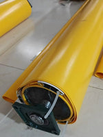 Food Factory Automatic Rapid Roller Shutter Door Industrial Pvc Fast Gate High Speed PVC Fast Rolling Door Zipper Type door