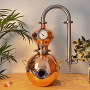 Load image into Gallery viewer, HOOLOO D8/15 Home Distiller Alcohol Distiller Hydrosol Essential Oil Still Copper Moonshine Apparatus Multifunctional Distiller

