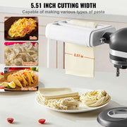 Load image into Gallery viewer, Amocart Pasta Attachment for KitchenAid Stand Mixer 3-IN-1 Stainless Steel Pasta Roller Cutter Set Including Pasta Sheet Roller

