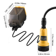 Load image into Gallery viewer, Amocart Cordless Submersible Water Transfer Pump 528GPH &amp; G3/4" Garden Hose Compatible with Dewalt 20V MAX Battery (No Battery)

