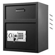 Load image into Gallery viewer, Amocart Electronic Safe Deposit Box With Drop Slot Secret Hidden Piggy Bank Security Digital Access 2 Keys for Store Money Guns
