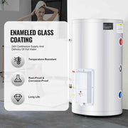 Load image into Gallery viewer, Amocart Electric Water Heater 40/70L Tank Instant Hot Water Heater 1.6Kw Tankless Water Heater w/ LED Display Knob Control IPX4
