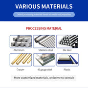 Load image into Gallery viewer, Jiejia Custom Nice Precision CNC Machining Services OEM Aluminum Anodized Parts
