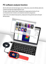 UNI-T UTI260B UTI260A Thermal Imaging Camera 256X192 Pixels Thermal Imager UTI260B+ PCB Circuit Floor Heating Tube Testing