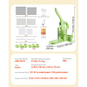Load image into Gallery viewer, SucceBuy Button Maker Machine Plastic Pin Maker 100pcs Button Parts Circle Cutter and Hex Wrenches Reinforced Ergonomic Handle
