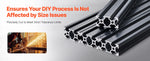 SucceBuy Linear Rail 4-5 PCS 1000mm/1200mm/1500mm/2000mm T Slot 2040 Aluminum Extrusion Profile for 3D Printer, CNC Machine DIY