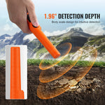 SucceBuy Metal Detector Pinpointer IP66/IP68 Waterproof Handheld Pin Pointer Wand 1.96/4.5" Detection Depth 3Modes for Detecting