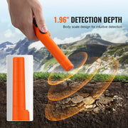Load image into Gallery viewer, Amocart Metal Detector Pinpointer IP66/IP68 Waterproof Handheld Pin Pointer Wand 1.96/4.5" Detection Depth 3Modes for Detecting
