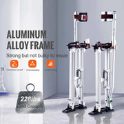 Load image into Gallery viewer, Amocart Drywall Stilts Professional Aluminum lastering Stilt Ladder Adjustable Plastering Stilts Paint Painter Tool Stage Props
