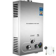 Charger l'image dans la visionneuse de galerie, Gas LPG Water Heater 6/8/10/16/18L Propane  Portable Instand LPG Wall-Mounted Tankless Water Heater Digital Display

